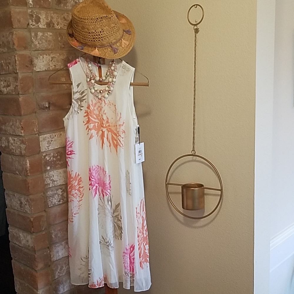 Calvin Klein dahlia dress